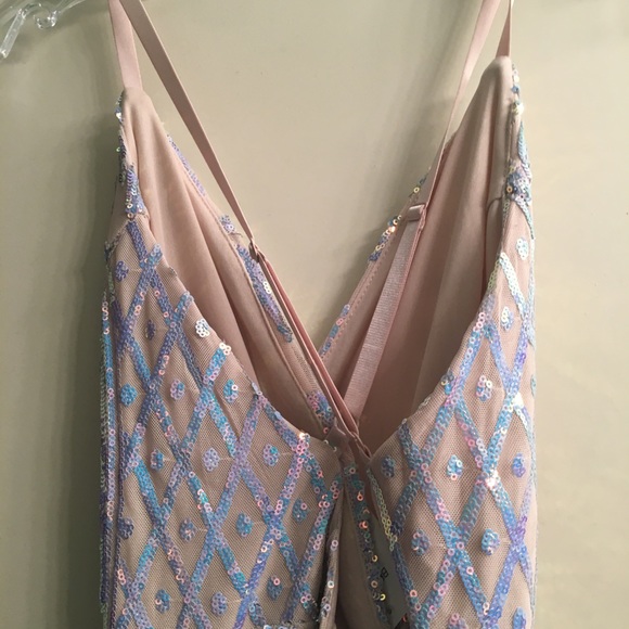 Long Mermaid Style Prom Dress - Picture 3 of 5